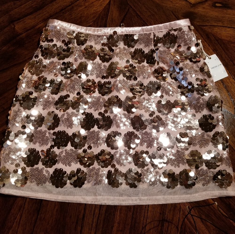 Girls Sequin Skirt